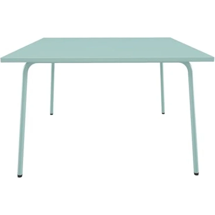 Vente-unique - MIRMANDE Garden dining set Metall Grün - B 120 cm x H 75 cm x L 120 cm – Bild 4