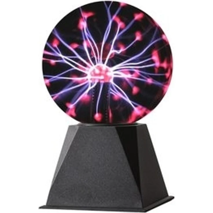 SATISFIRE LED Dekolicht Plasmakugel Plasmaball magisch zuckend Blitz-Show rot, rot – Bild 6