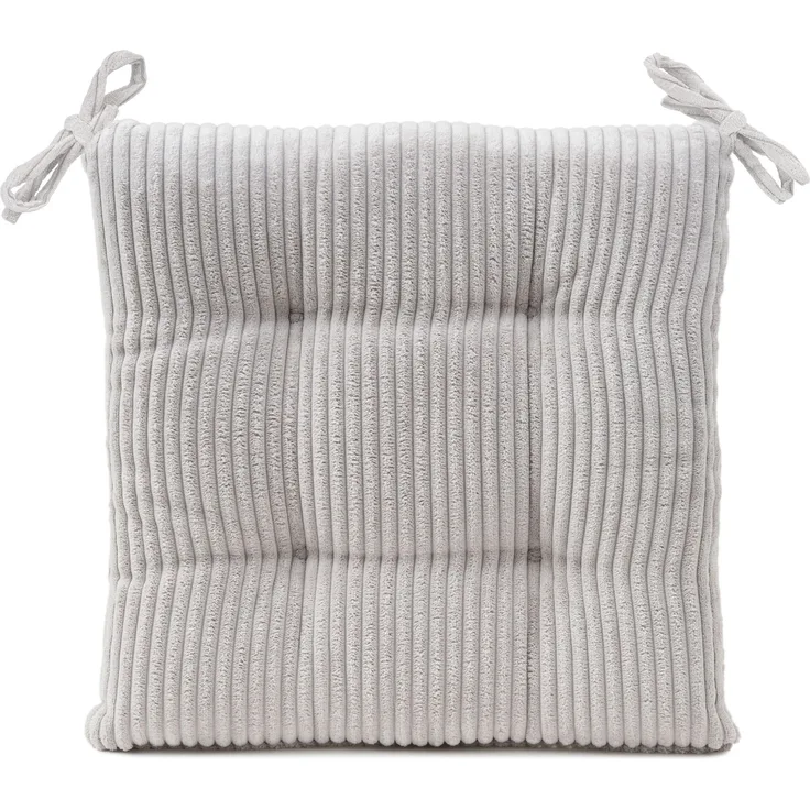GÖZZE Sitzkissen ANAFI LBH 40x40x6 cm silber Bodenkissen Sitzsack