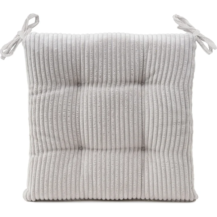 GÖZZE Sitzkissen ANAFI LBH 40x40x6 cm silber Bodenkissen Sitzsack – Bild 1