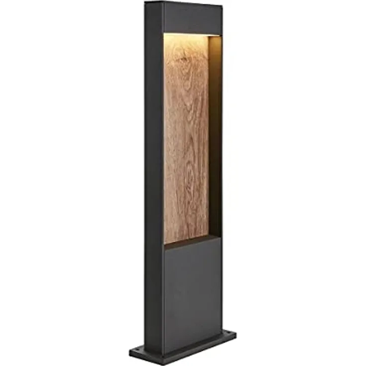 SLV Leuchte 1002957 FLATT POLE 65 Outdoor LED Stehleuchte 3000K IP65 anthrazit braun