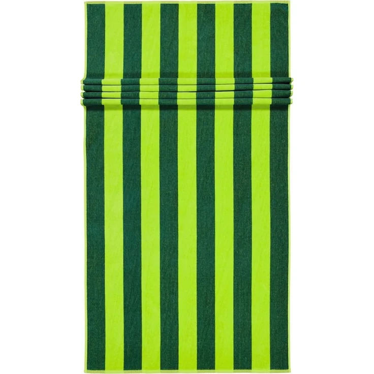Cawö Home Strandtücher Beach Tropical Streifen 5577 Velours, 100% Baumwolle (1-St) – Bild 1