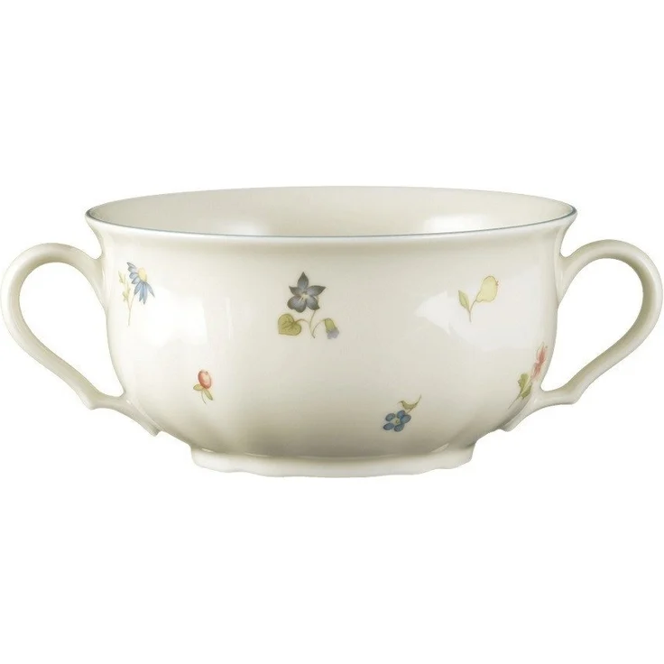 Suppen-Obertasse 0,35 l Marieluise Streublume Seltmann Weiden Suppentasse - MikrowelleBackofen geeignet, Spülmaschinenfest – Bild 4