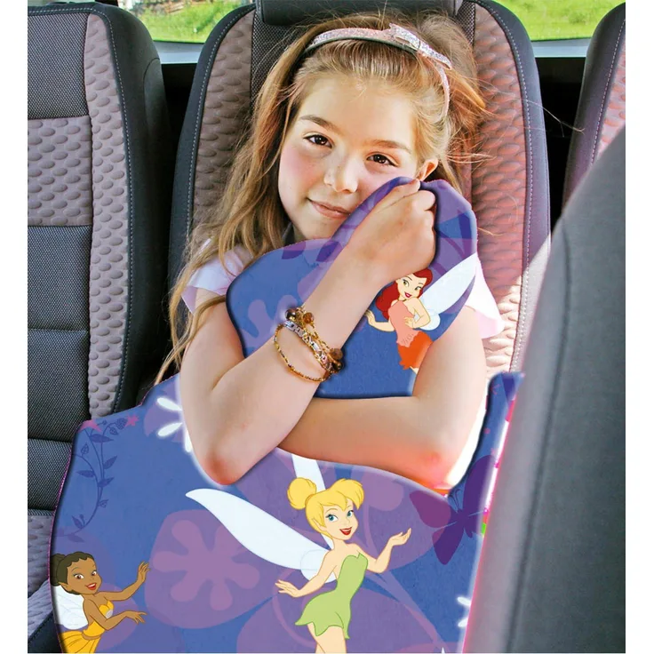Kuscheldecke Disney Fairies blau/lila