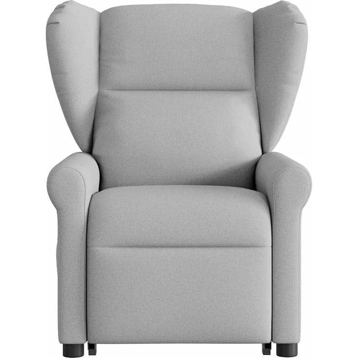 vidaXL Massagesessel mit Aufstehhilfe Elektrisch Wolkengrau Stoff 3303413 – Bild 3