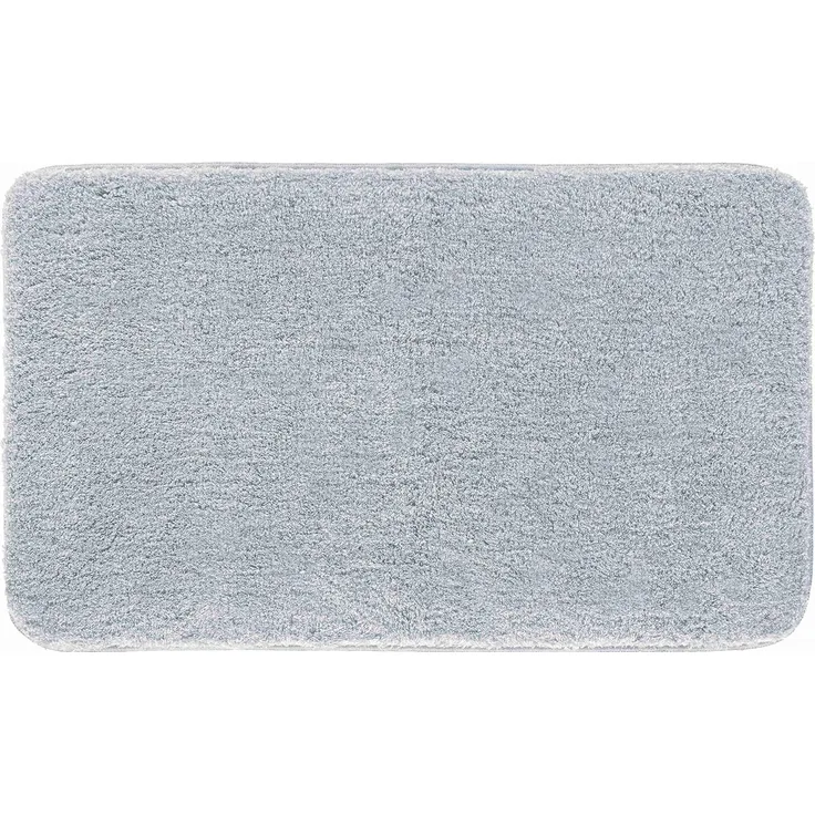 GRUND MELANGE Badematte 70 x 120 cm Silber
