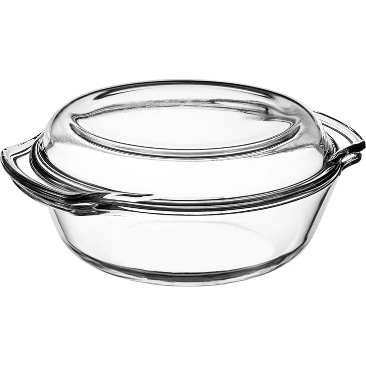 KADAX Runde Auflaufform mit Deckel 2,4L – Bild 5