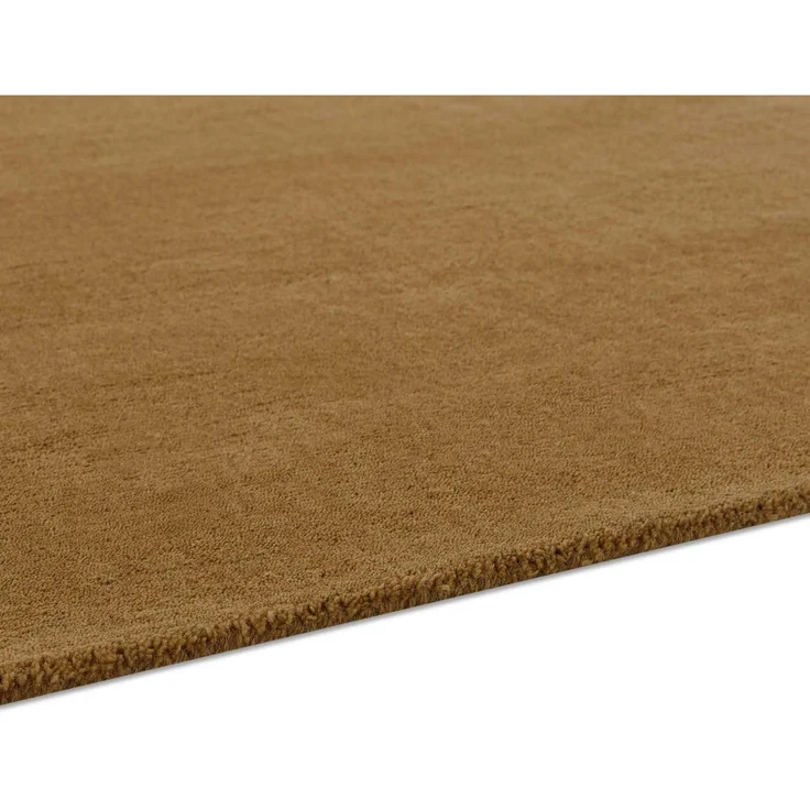 TaraCarpet Wollteppich TaraCarpet Casablanca strapazierfähiger Schurwollteppich Handarbeit, rechteckig, Höhe: 14 mm, Wollteppich beige Wohnzimmer Schlafzimmer Esszimmer Flur ca 130x190 – Bild 3
