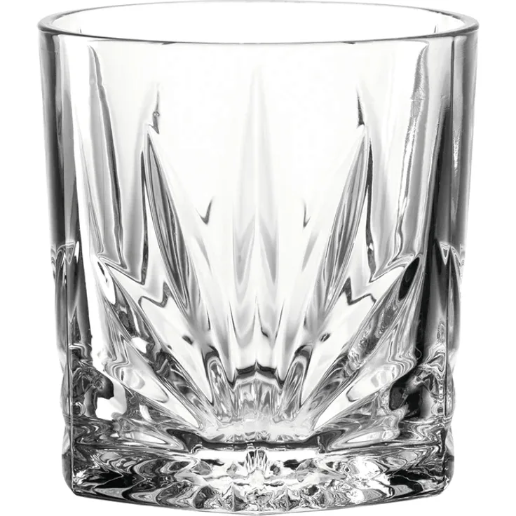 Leonardo Trinkglas Capri, Wasserglas, Saftglas, Kalk-Natron Glas, Klar, 220 ml, 022773