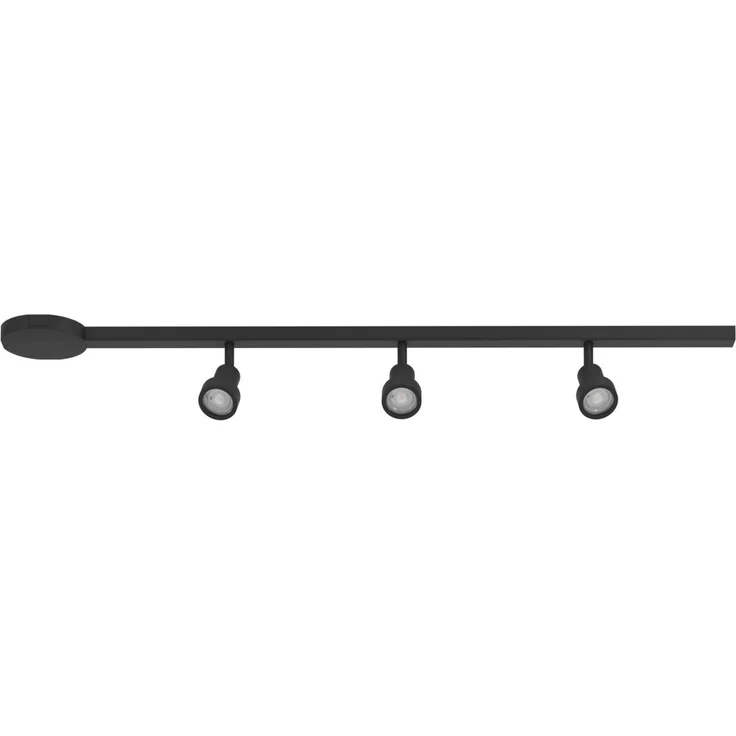 Eglo LED 3er Spot EasyT Set GU10, 3x35W, Alu, Kunststoff, schwarz – Bild 2