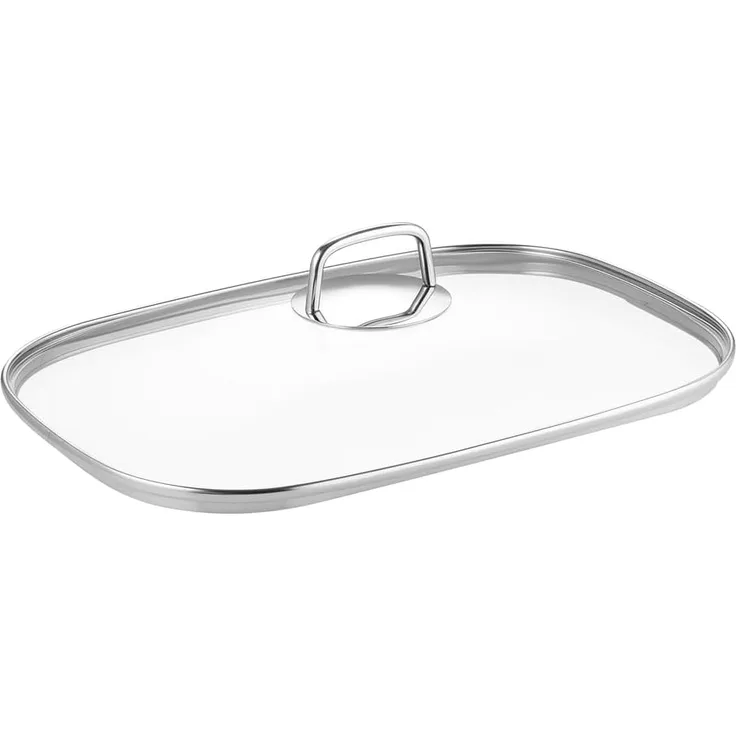 Schulte-Ufer Green Life Deckel zu Bräter und Fischpfanne, Güteglas, 36x25 cm, 1991-36