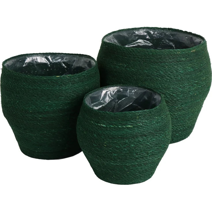 Pflanzgefäß COUNTRY BHT 34x36x34 cm grün – Bild 1