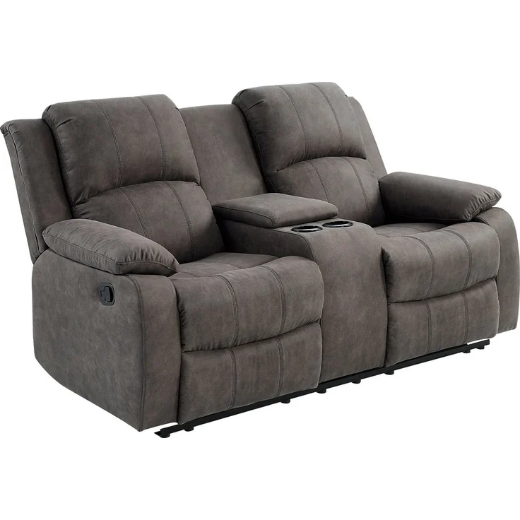 ATLANTIC home collection 2-Sitzer Cicero, mit Relaxfunktion, Federkern und Getränkehalter – Bild 3