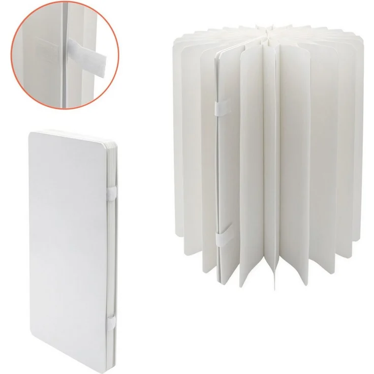 Spetebo Beistelltisch Design Dekotisch aus Papier in weiß (Anzahl, 1-St, Stück), vielseitig einsetzbar – Bild 2