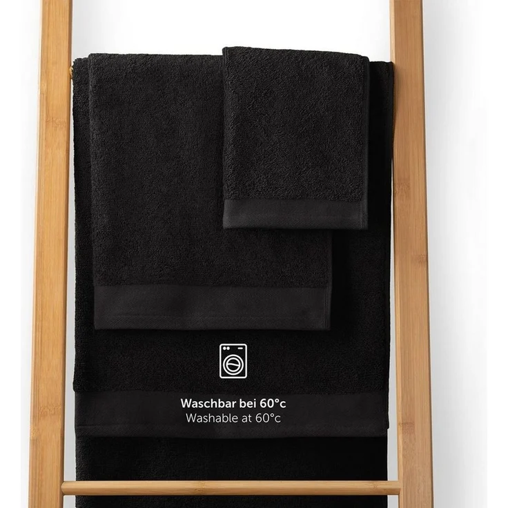 Blumtal Handtücher Premium Frottier Handtücher Set 2 teilig 100% Baumwolle, Frottee (2X (50x100 cm), 2-St), Oeko-TEX zertifiziert - Ultra saugstarkes Frottier Handtücher – Bild 3