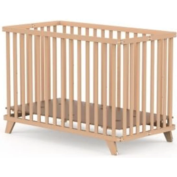 Geuther Kinderbett Kinderklappbett „Mayla“ – klappbar & mobil – 60 × 120 cm, Klappbar
