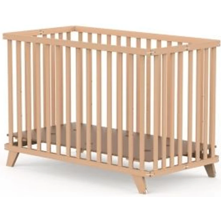 Geuther Kinderbett Kinderklappbett „Mayla“ – klappbar & mobil – 60 × 120 cm, Klappbar – Bild 1