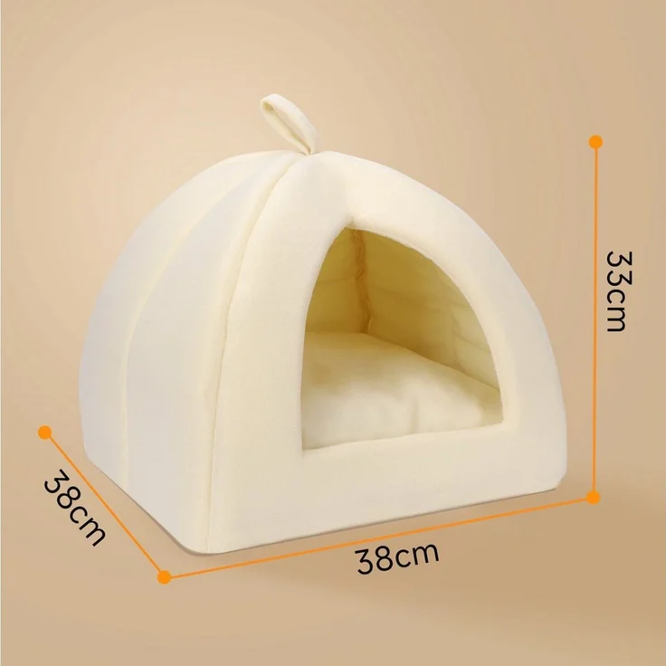 nobleza Tierbett Faltbares Katzenhaus Zwei in Eins Hund Katzenbett – Bild 2