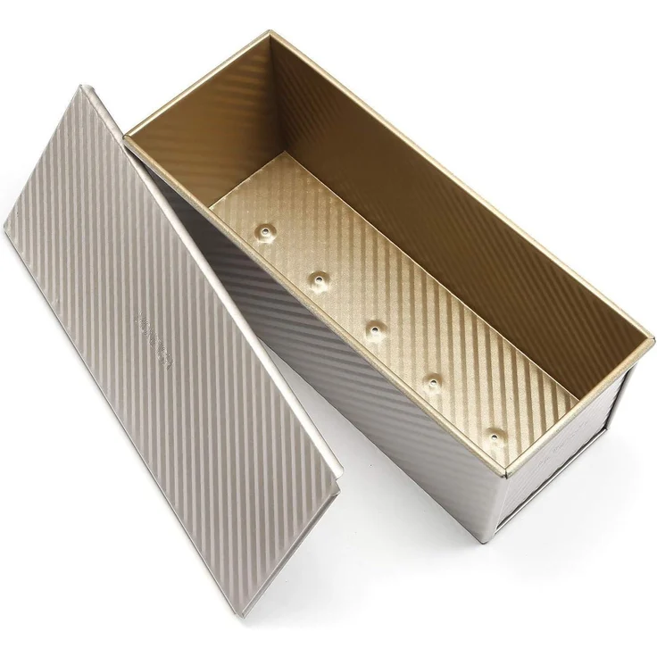Monfish Brotbackform Pullman Laib Pfanne 1000g Teig Antihaft 34x13,5x12 cm – Bild 2