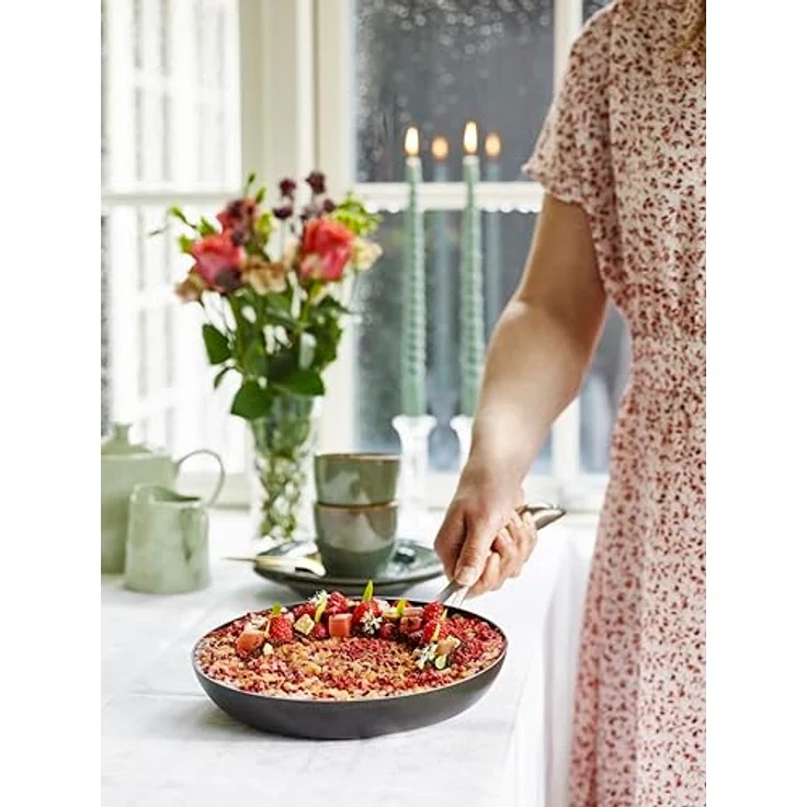 ScanPan Pro IQ, 26 cm Antihaft-Pfanne aus 100% recyceltem Aluminium mit gebürstetem Stahlgriff – Bild 4