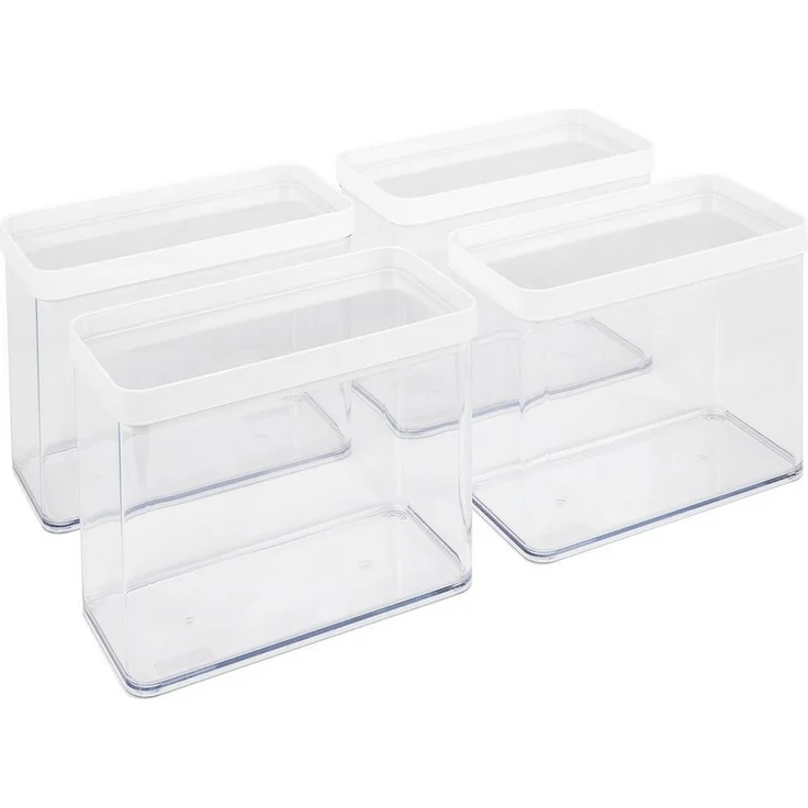 ROTHO Vorratsdose, Kunststoff, (Vorratsdosenset, 4er-Set) – Bild 1