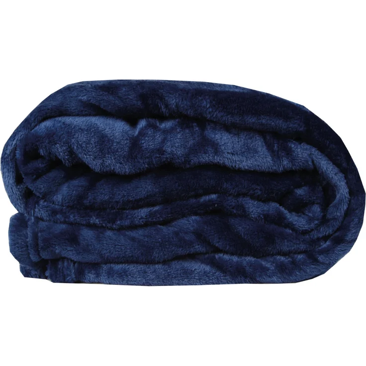 Kuscheldecke "Celina" Blau 80x120 cm – Bild 7