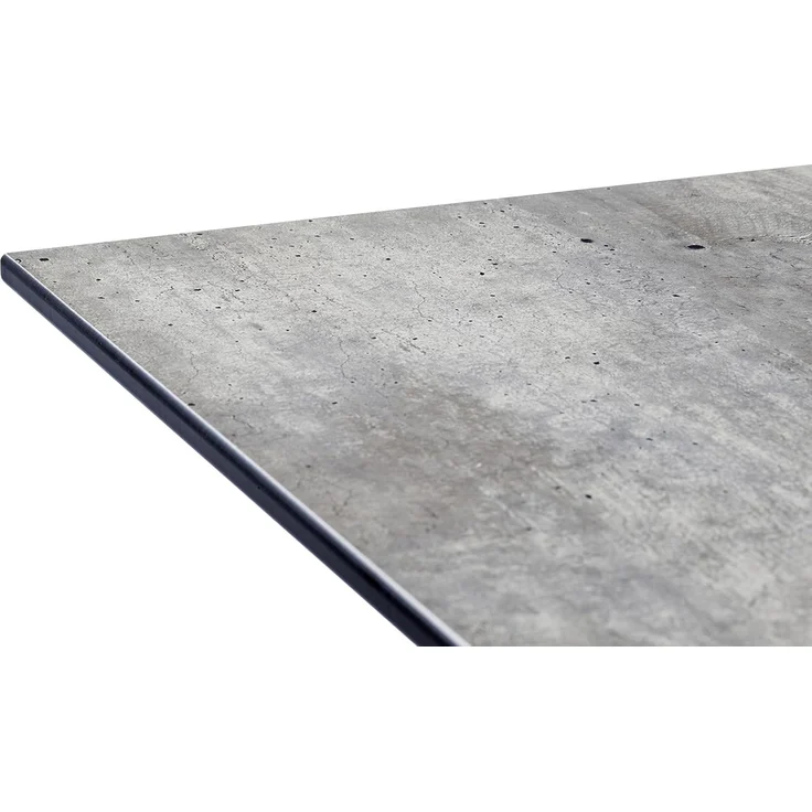 Sieger 5330-21 Party-Klapptisch mit Polytec Tischplatte, Stahlrohr Beton, hell 80 x 73 x 80 cm – Bild 5