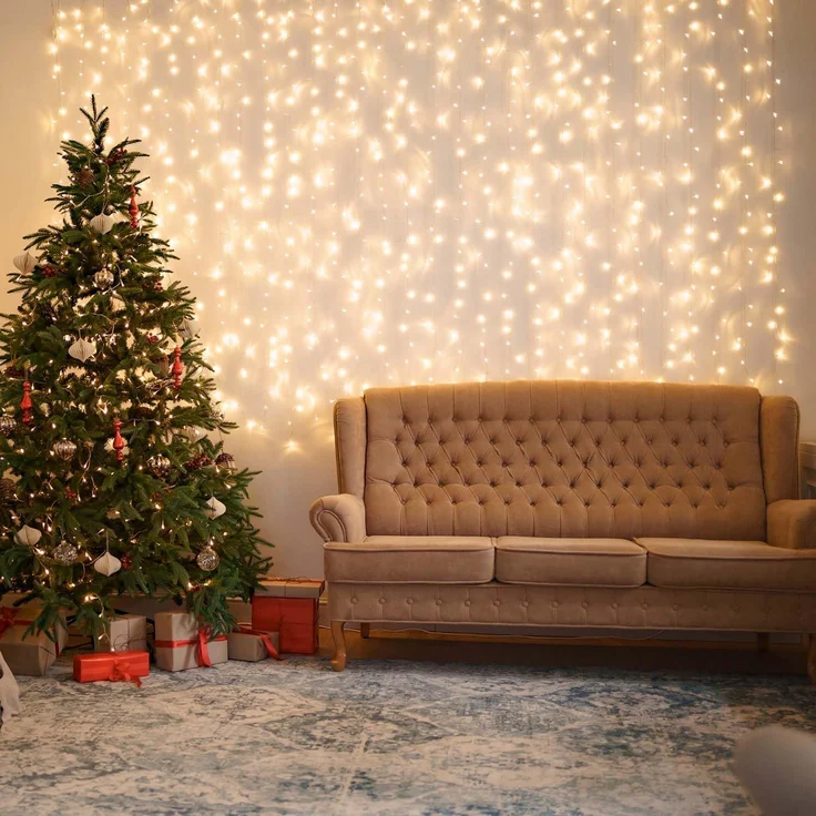 SALCAR LED Lichtervorhang Außen 2x3m – Bild 5