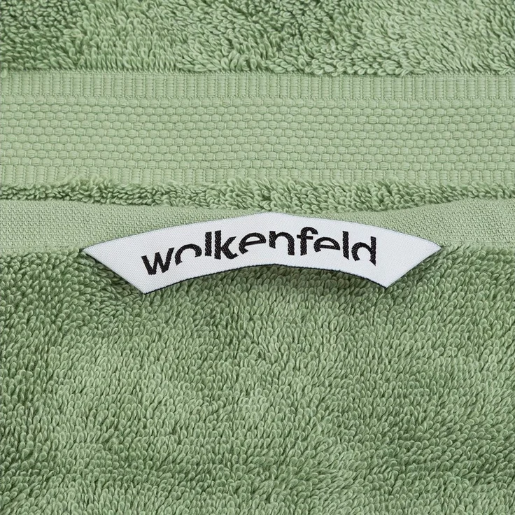 Wolkenfeld Handtuch Set Premium Low-Twist Baumwolle 550 g/m² – 8-teilig mit Waschlappen, Frottier (8-St), 2 Badetücher, 2 Handtücher groß & 4 Waschlappen – Bild 2