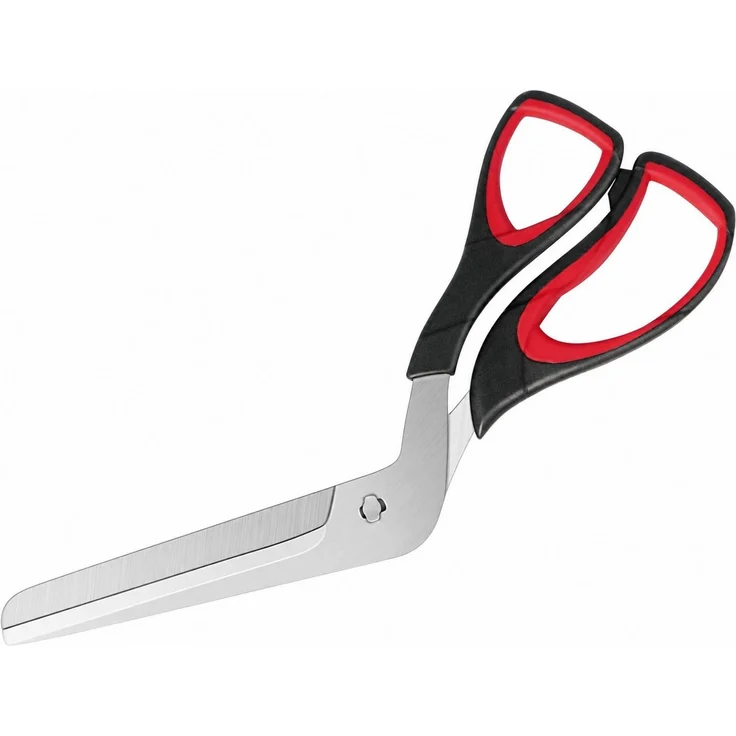 ibettertec Pizzaschneider Pizzaschere Edelstahl, hochwertig scharf, 27 cm,Praktisch & Sicher, zum Reinigen zerlegbar, ideal für Pizza, Steak, Gemüse, Obst & Kräuter – Bild 2