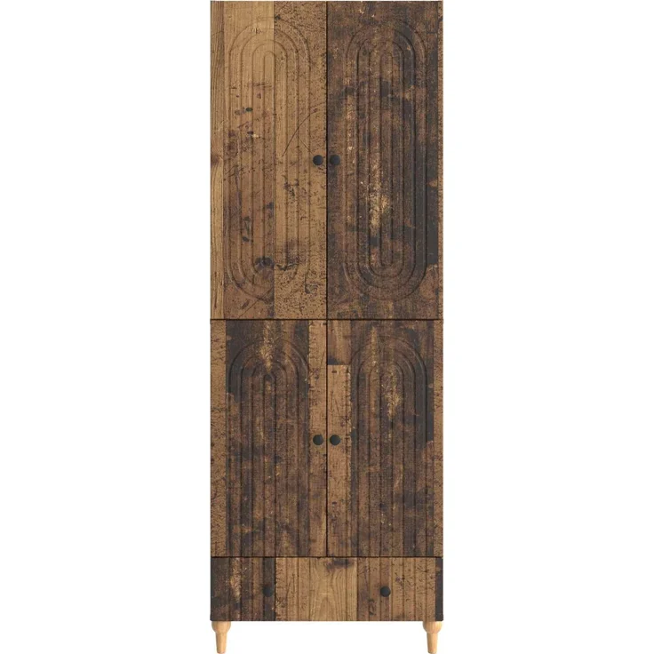 vidaXL Schrankset 2 pcs 66 x 34,5 x 95 cm Holzwerkstoff 3416437 – Bild 4