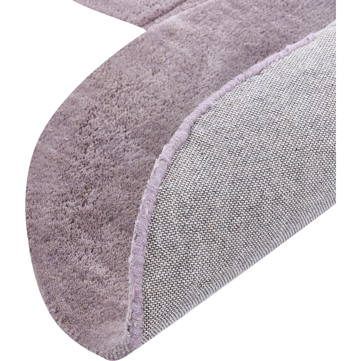 Teppich KOKKINI Violett ø 140 cm Wolle – Bild 6