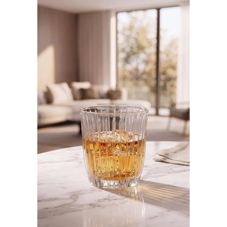 Pasabahce Joy Trinkgläser - elegantes Design, 280 ml - 4er Set – Bild 5