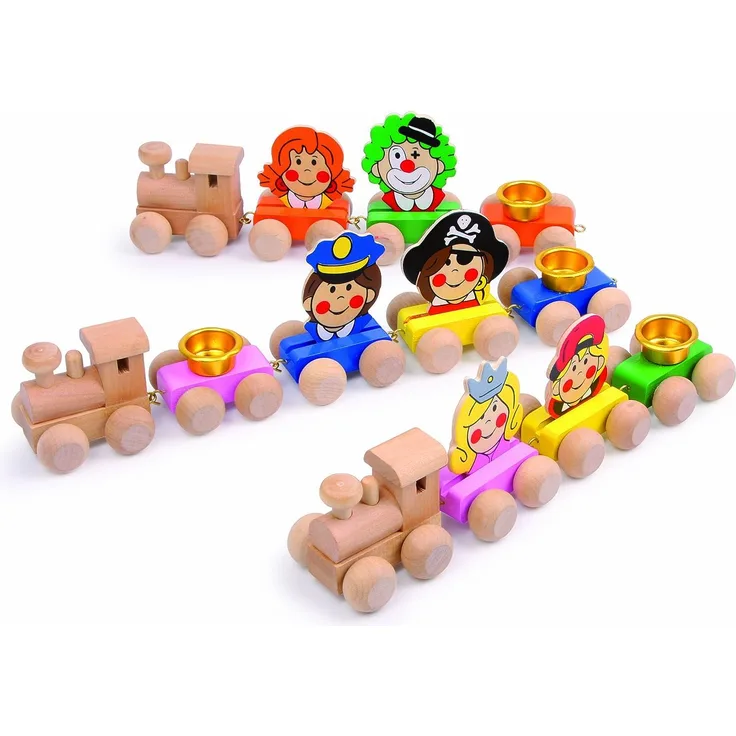 small foot design Geburtstagszug Gesichter