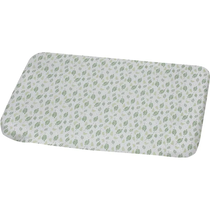 Alvi Bezug für Wickelauflage Organic Cotton Drifting Leaves 73x87 cm