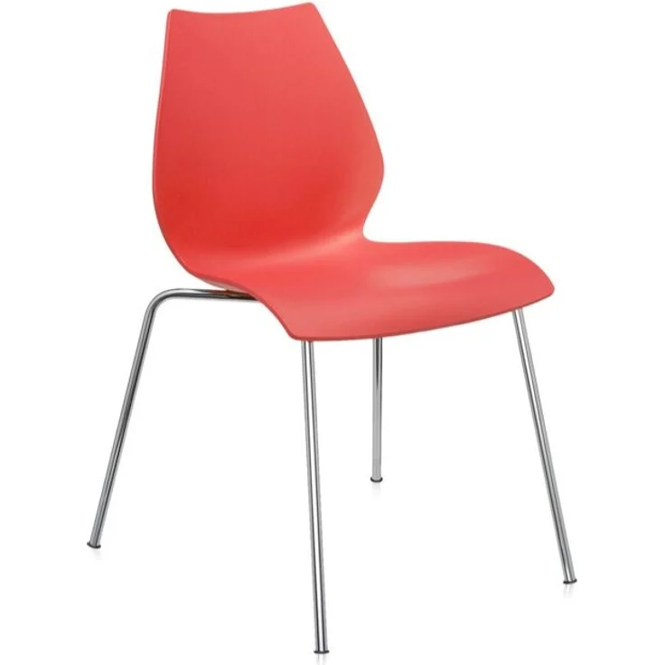 2er Set Kartell Maui Stuhl Polypropylen/Stahl – Bild 1