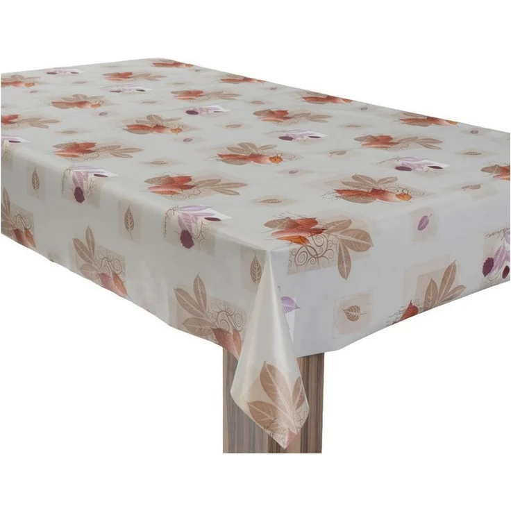 laro Tischdecke Wachstuchtischdecke Herbst Mix PVC Eckig – Bild 2