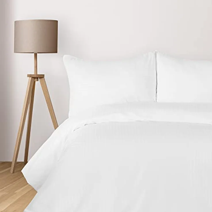 Komfortec Bettwäsche Deluxe, 2&3 Teilig, 140x200 cm, 155x220 cm, 200x200 cm oder 220x240 cm, 100 % Mikrofaser (120 g/m), 2 teilig, Bettwäsche-Sets mit Reißverschluss, Weich und Bügelfrei – Bild 2
