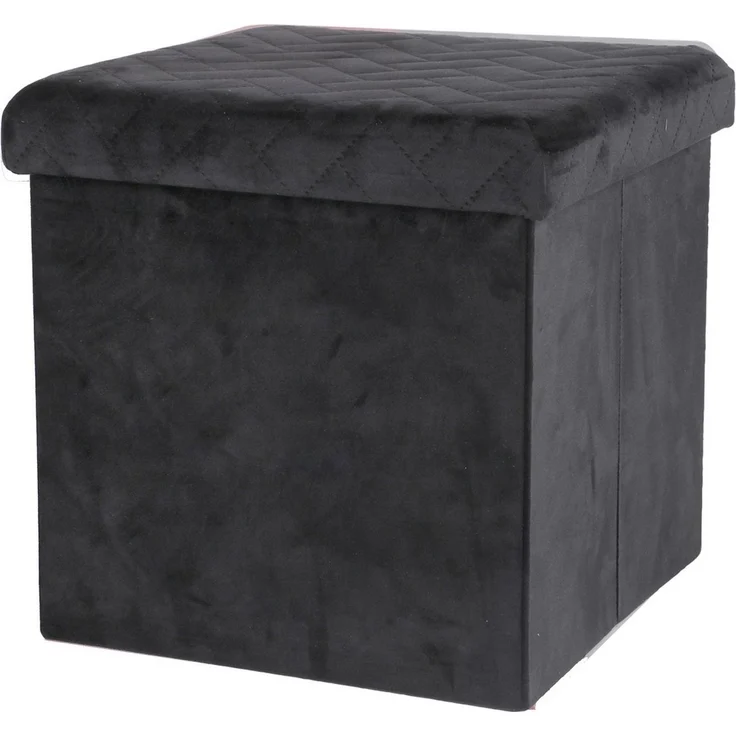 Urban Living Sitzhocker Ottomane faltbar Sitzwürfel Aufbewahrungsbox, hoher Sitzkomfort, Hocker mit Stauraumfach – Bild 3