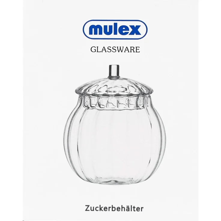 Zuckerbehälter aus Glas 460 ml - Aufbewahrungbehälter mit Deckel – Bild 4