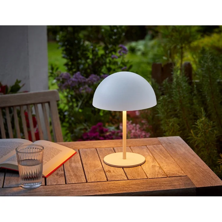 Northpoint LED Tischleuchte LED Metall Tischlampe Akku USB-C Touchschalter Outdoor – Bild 3