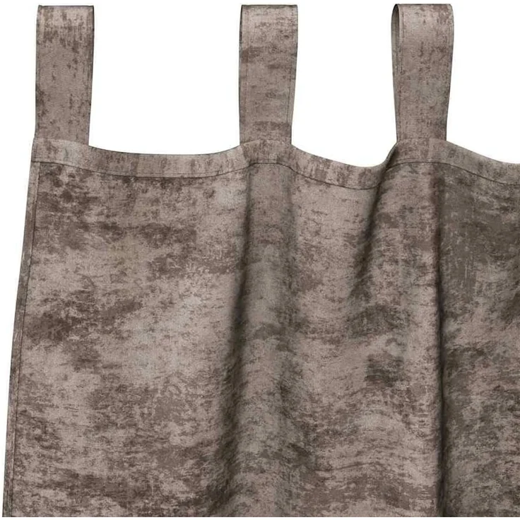 vidaXL Samtvorhänge 2 stk. Cappuccino 225 x 140 cm Samt 4107740 – Bild 8