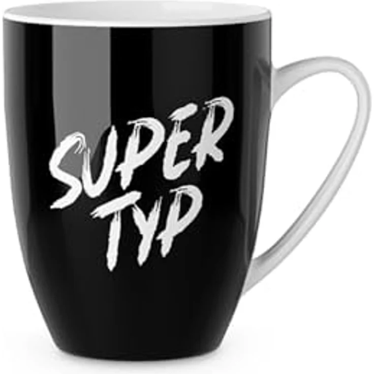 Kaffeetasse Kaffeebecher Tee Tasse Geschenk für Dich 250ml la vida MANNTASTISCH Supertyp 950303