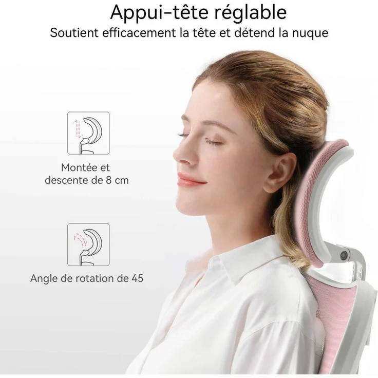 Ergonomischer Bürostuhl SIHOO M18 mit Kopfstütze und – Bild 3