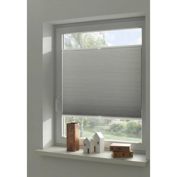 Gardinia Waben-Verdunklungsplissee weiß Concept – Bild 3