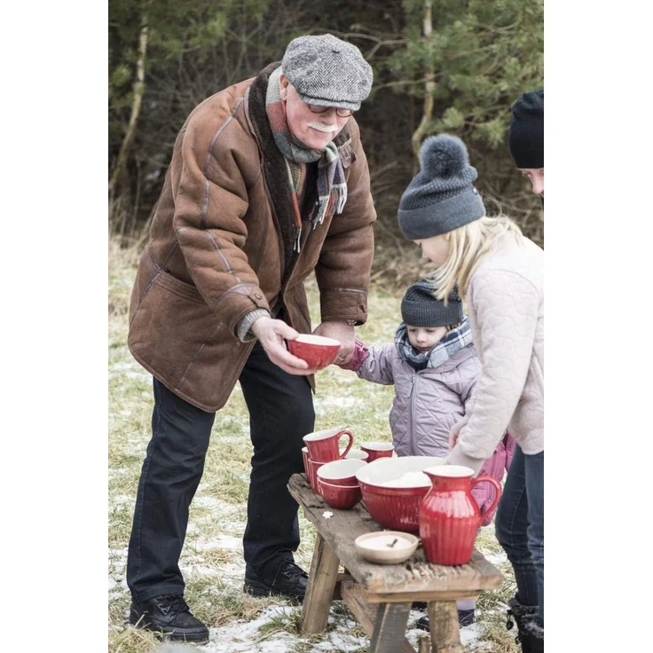 Ib Laursen Krug Mynte 1,7l Keramik Kanne Vase 2077- 33 - strawberry rot – Bild 5