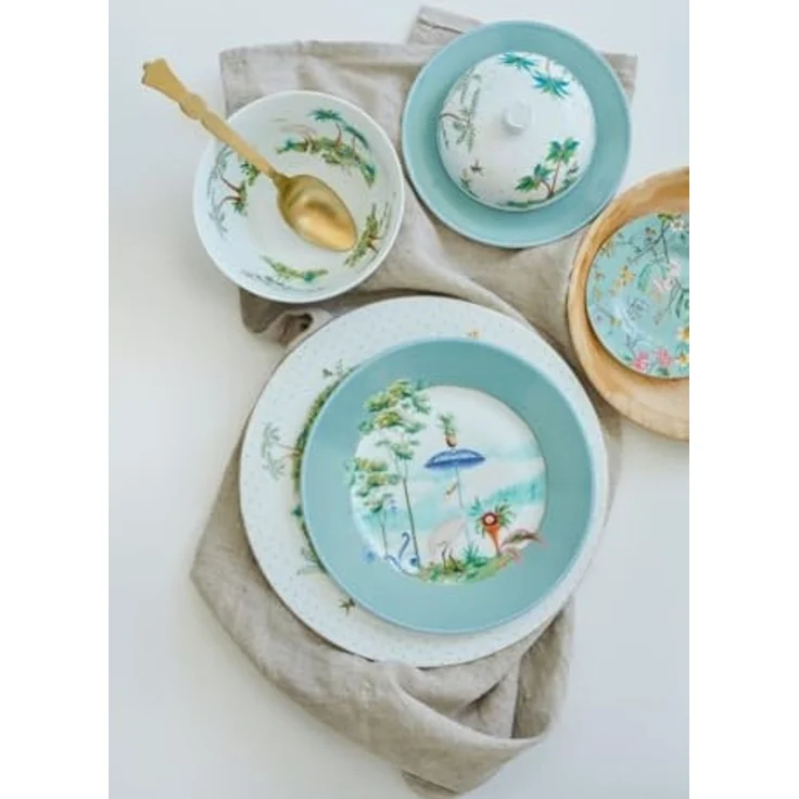 PiP Studio Frühstücksteller Jolie Blue Teller 21 cm, Plate Jolie Blue 21cm – Bild 2