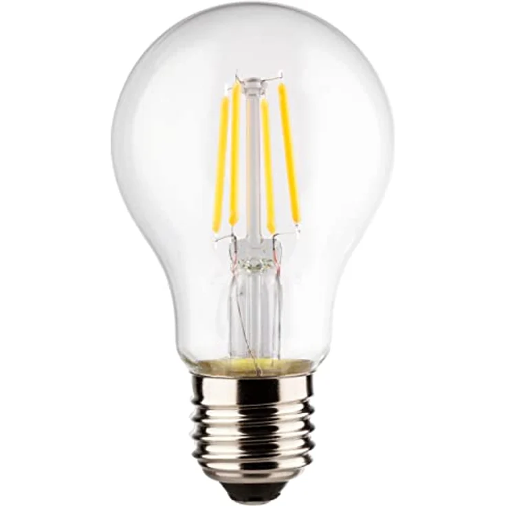 MÜLLER-LICHT Retro-LED-Lampe, 4,5 Watt (40 W Ersatz), Filament-Technologie, warmweißes Licht (2700 K), Klar, 15.000 Stunden Lebensdauer – Bild 2