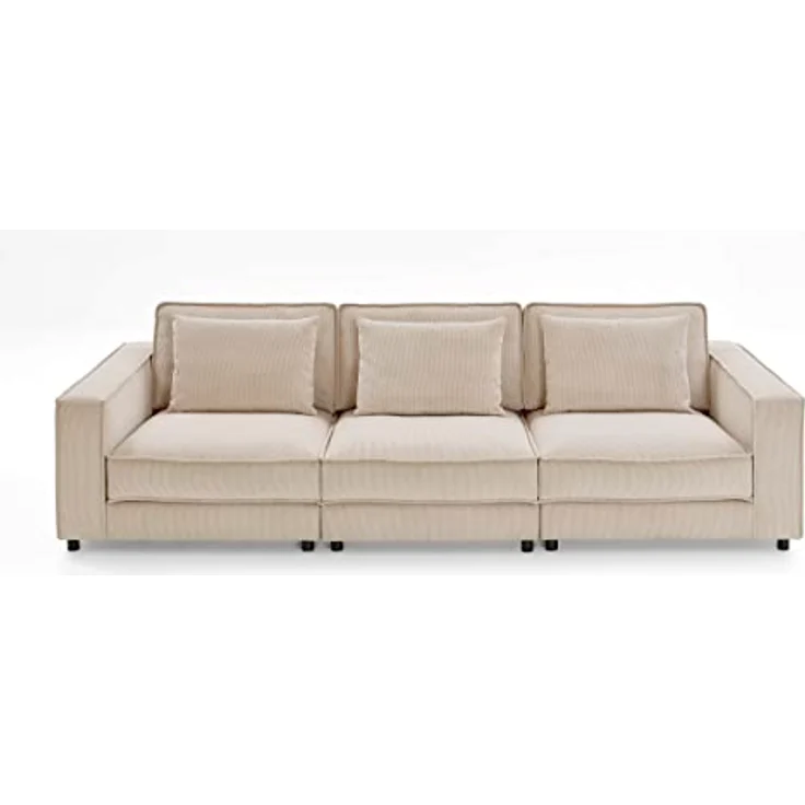 Atlantic Home Collection 3-Sitzer Sofa -Modul mit Armlehnen – Bild 3