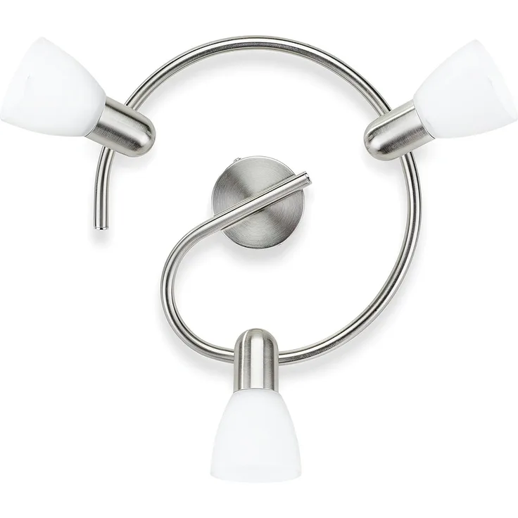 Philips burlap plate/spiral nickel 3x40W 230V